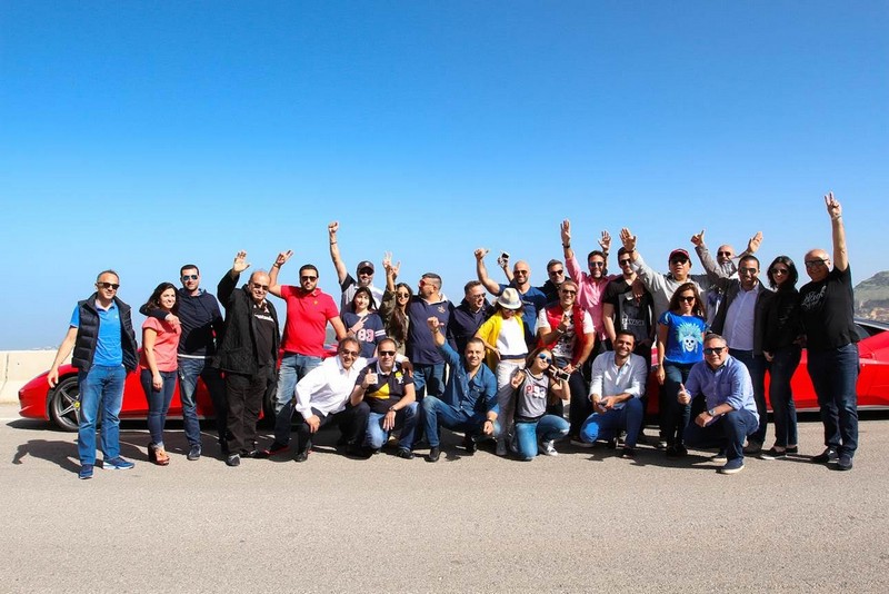 Ferrari Owners Club Ride to Zaarour